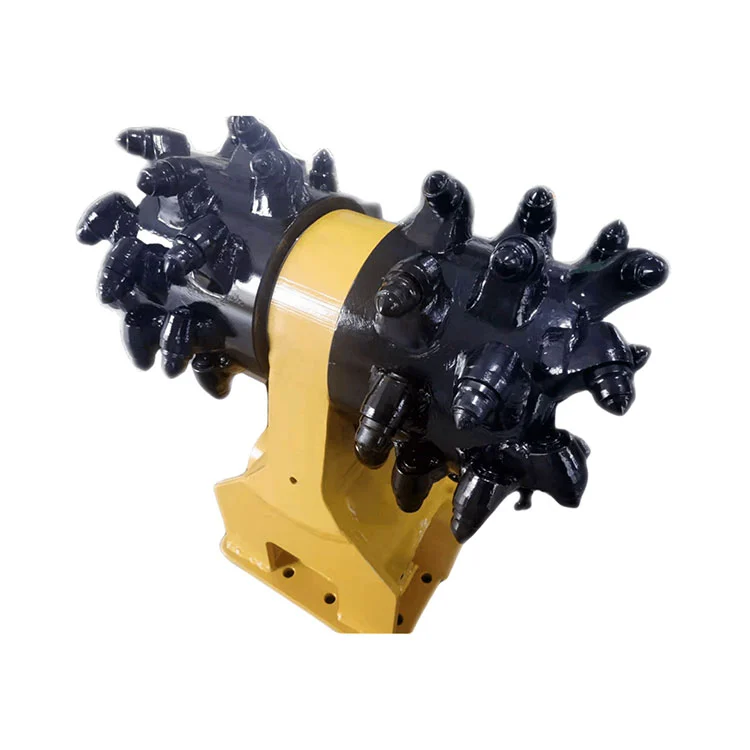 굴착 및 철거에 일반적으로 사용되는 수평 드럼 커터는 어디에 있습니까?